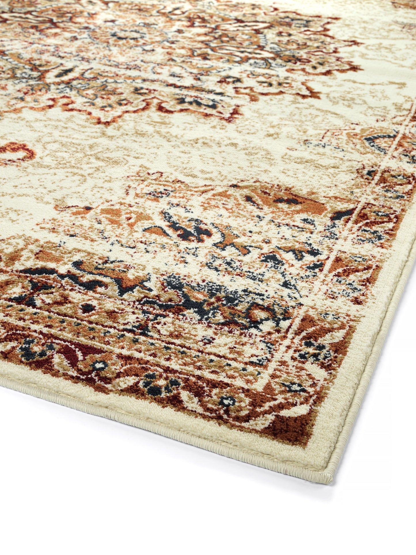 Kaleen Memphis Light Cream Area Rug 7'10" x 10'
