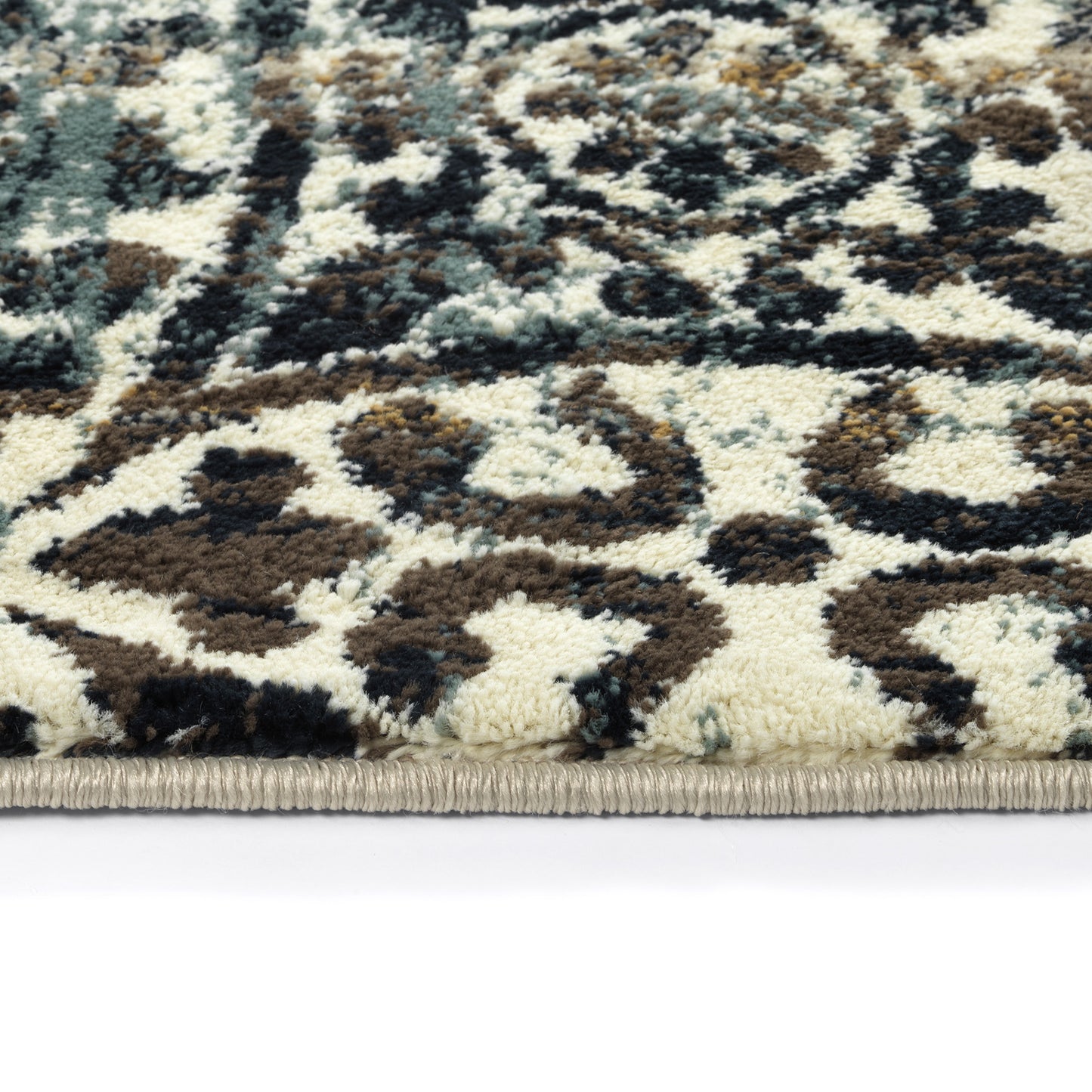 Kaleen Memphis Multi Chocolate Runner 2' x 7'8"