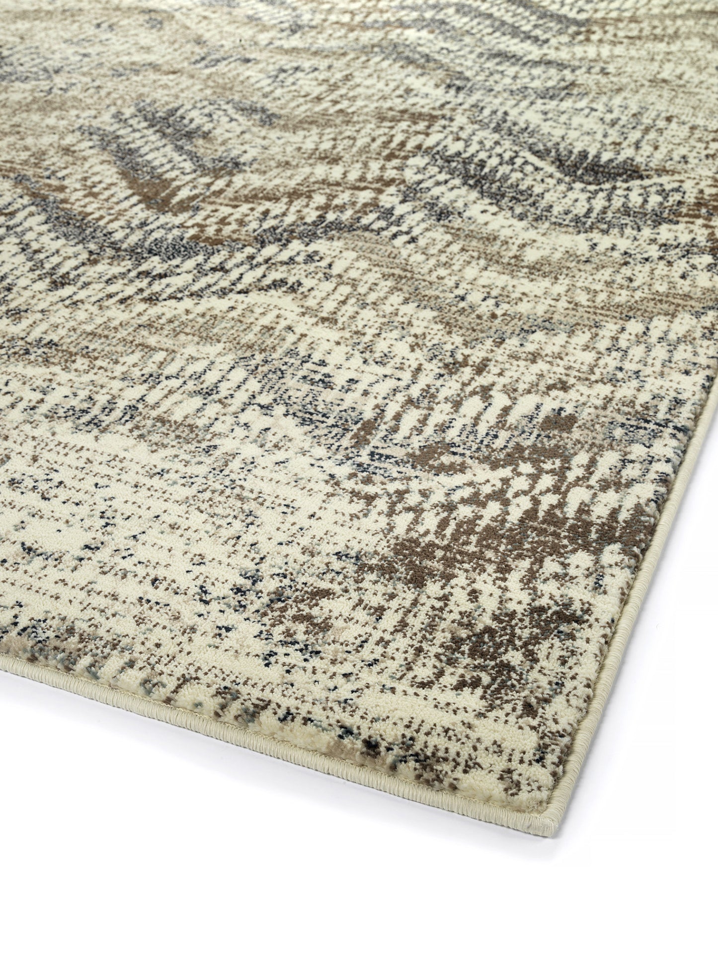 Kaleen Memphis Dark Chocolate Area Rug 3'11" x 5'7"