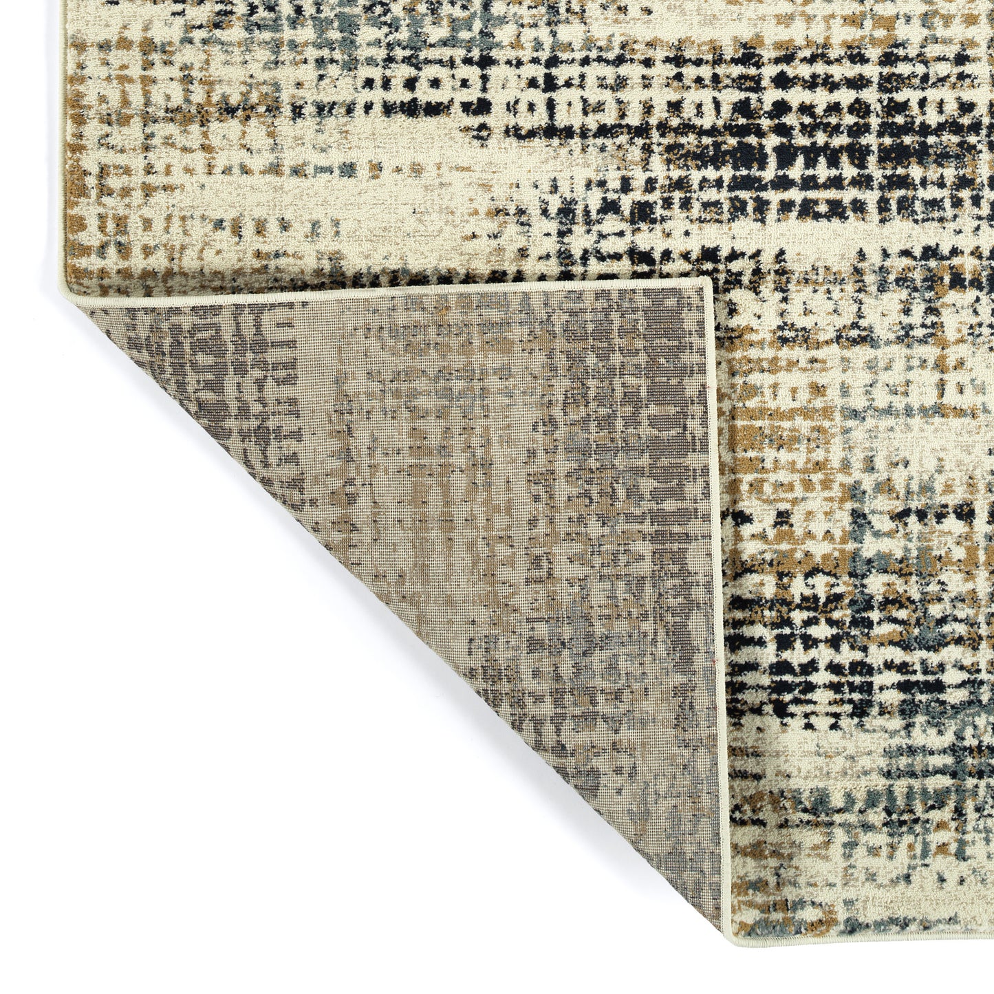 Kaleen Memphis Sand Gold Area Rug 5'3" x 7'6"