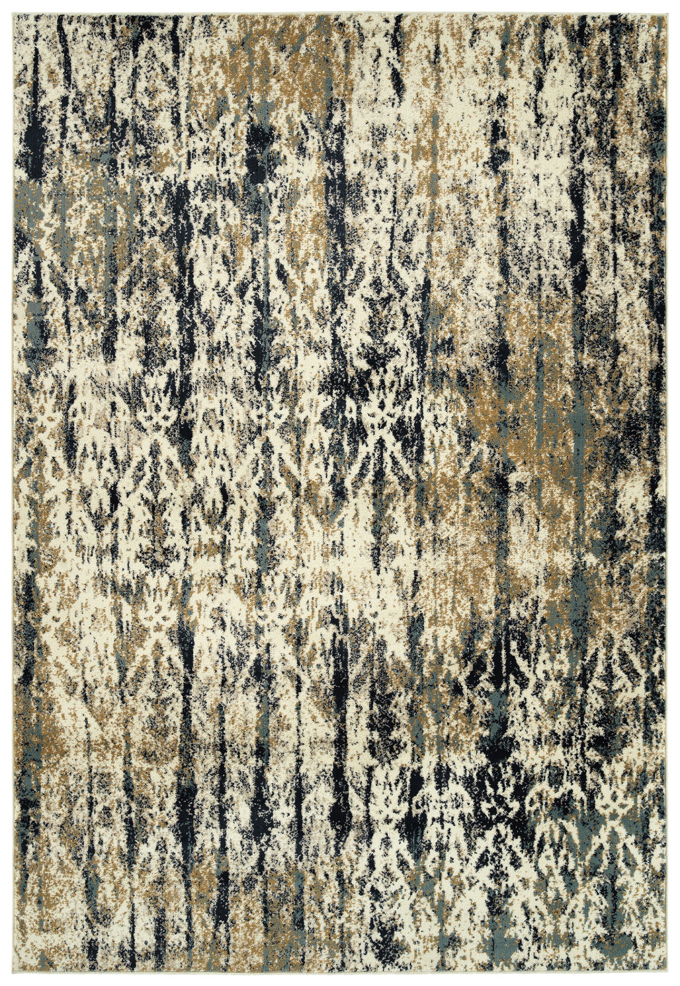 Kaleen Memphis Multi Sand Area Rug 7'10" x 10'