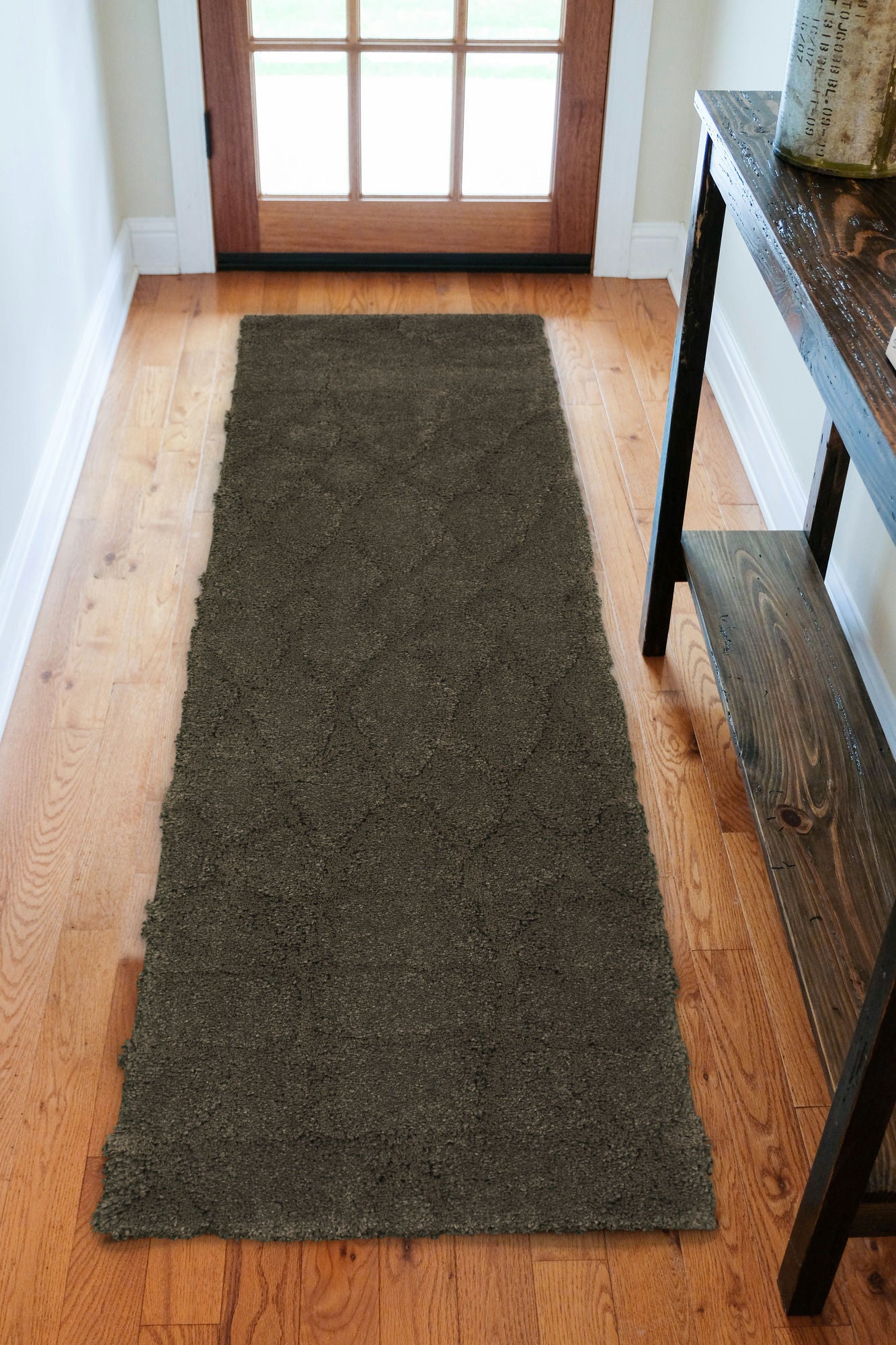 Marquee MQ1 Taupe 2'3" x 7'5" Runner Rug