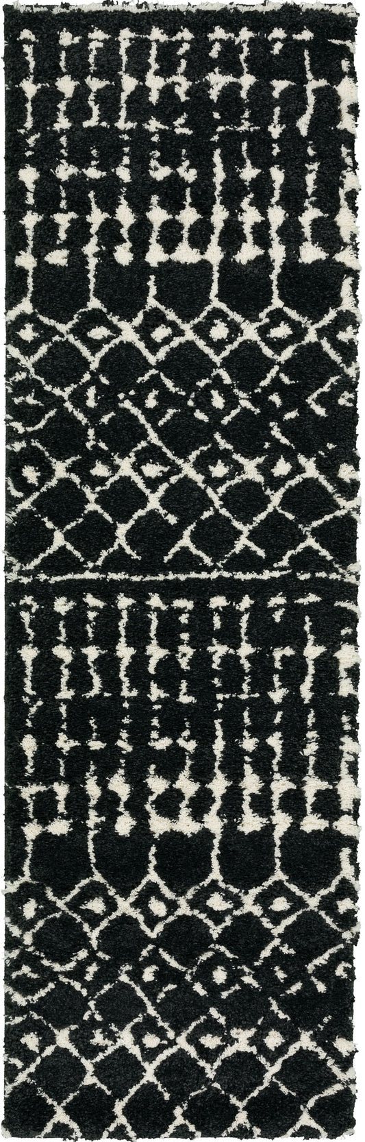 Marquee MQ2 Midnight 2'3" x 7'5" Runner Rug