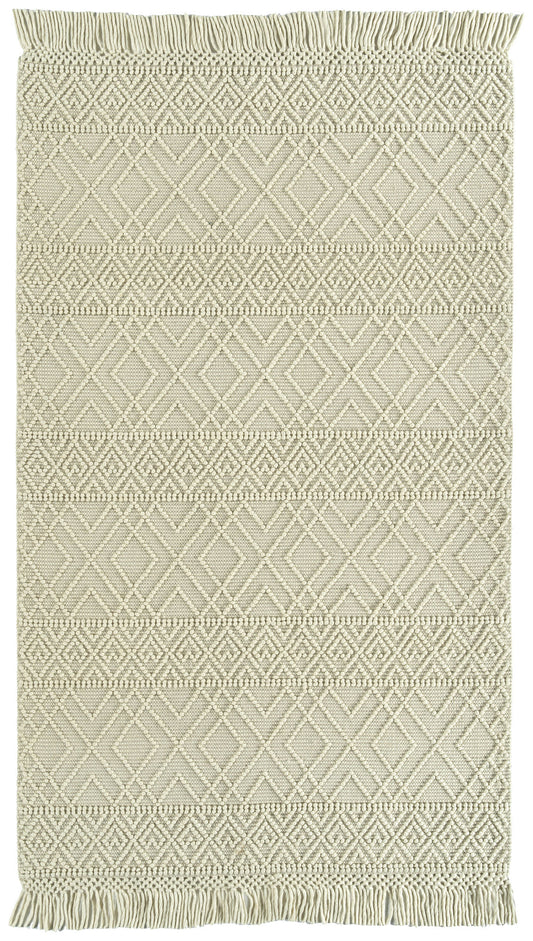 Kaleen Mara Collection Ivory  Area Rug 8' x 10'