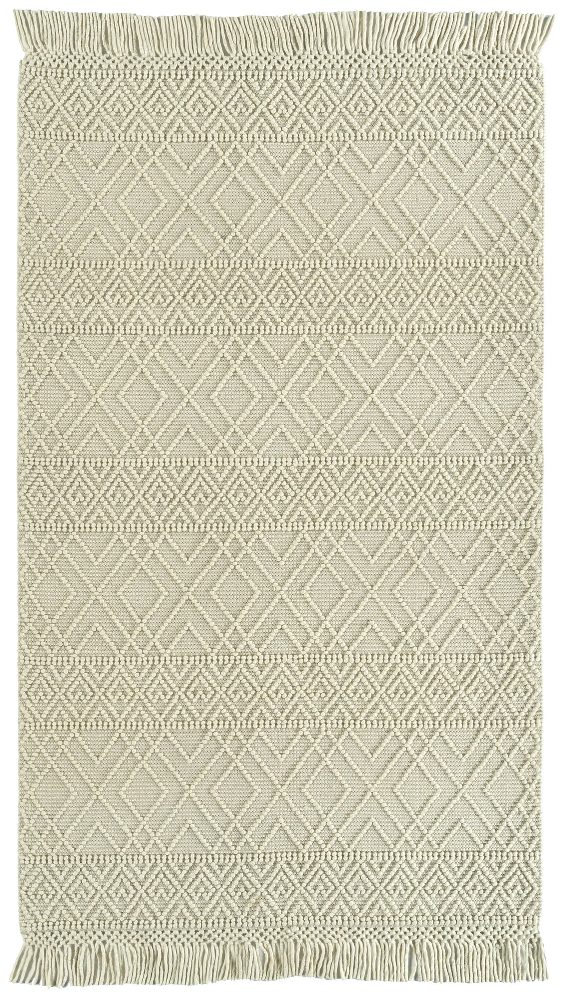 Kaleen Mara Collection Ivory  Runner 2'3" x 8'