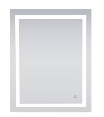 Helios 30In X 40In Led Mirror With Touch Sensor And Color Changing Temperature
