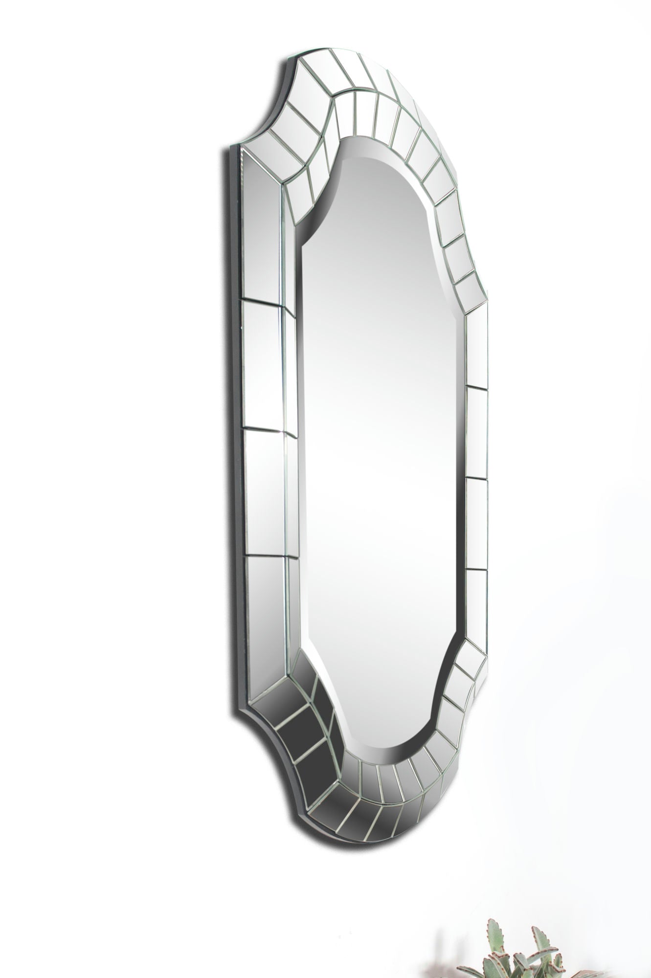 Clarke Octagon Mirror 24 X 36 X 1.78