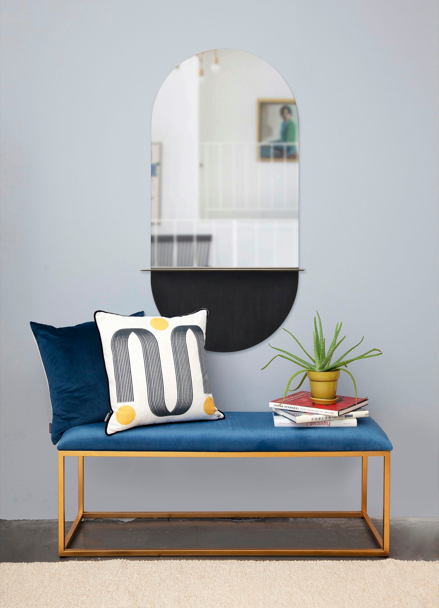 Lisdarra Irregular Mirror 24 X 44 X 4