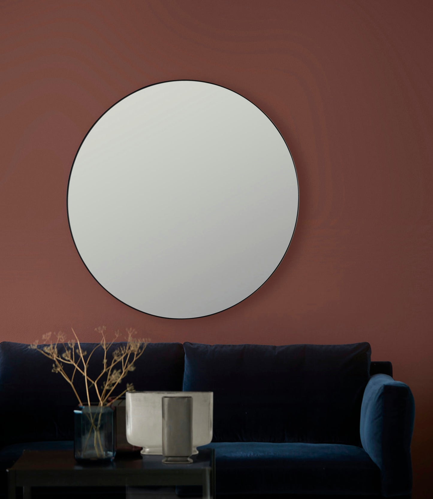 Sofi Round Mirror 30 X 30 X 1