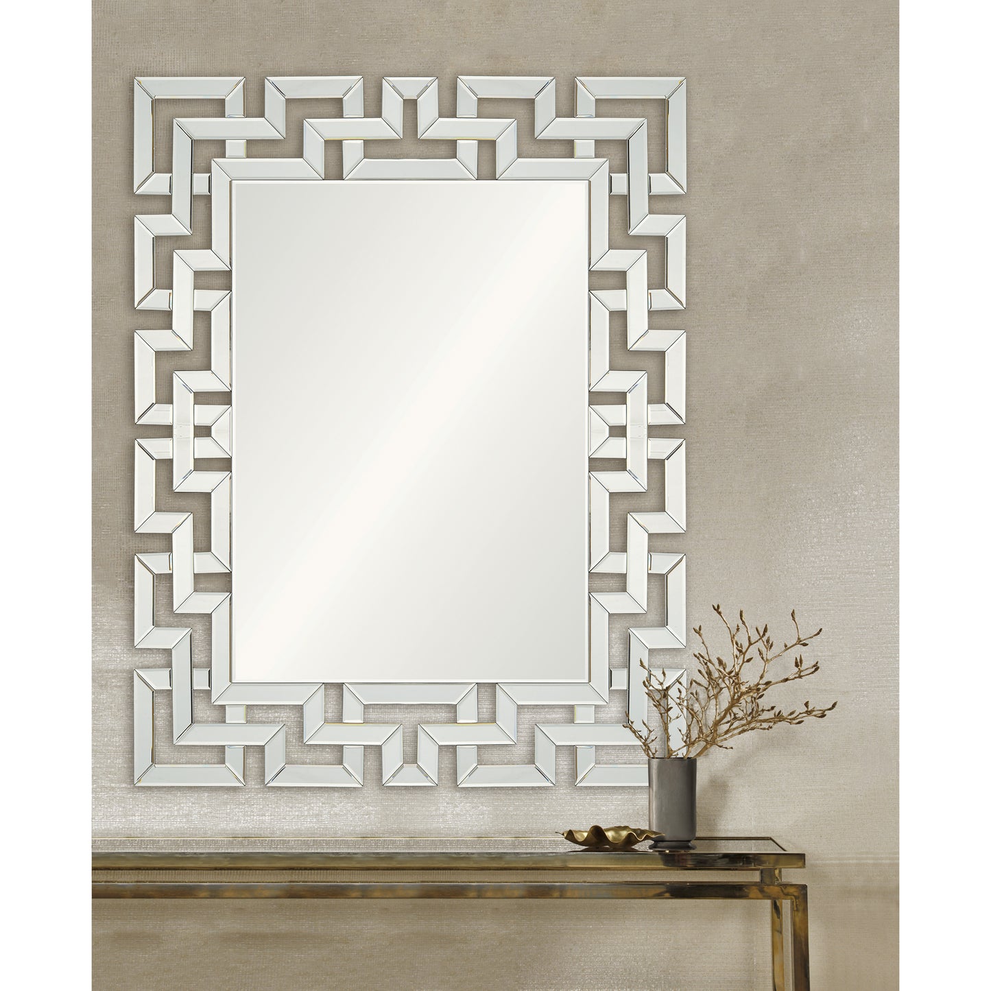 Plutopia Rectangle Mirror 39 X 48 X 0.75