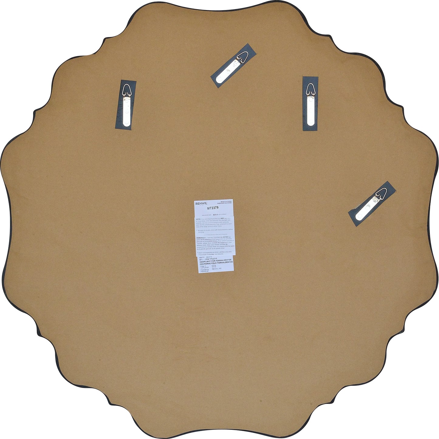 Yarina Irregular Mirror 40 X 40 X 1