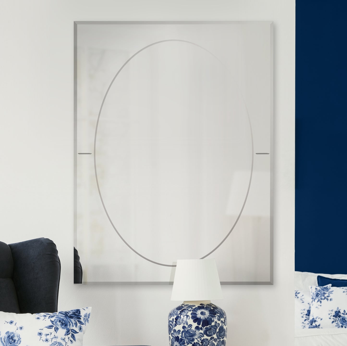 Antoine Rectangle Mirror 30In.X 40In.X 0.5In.