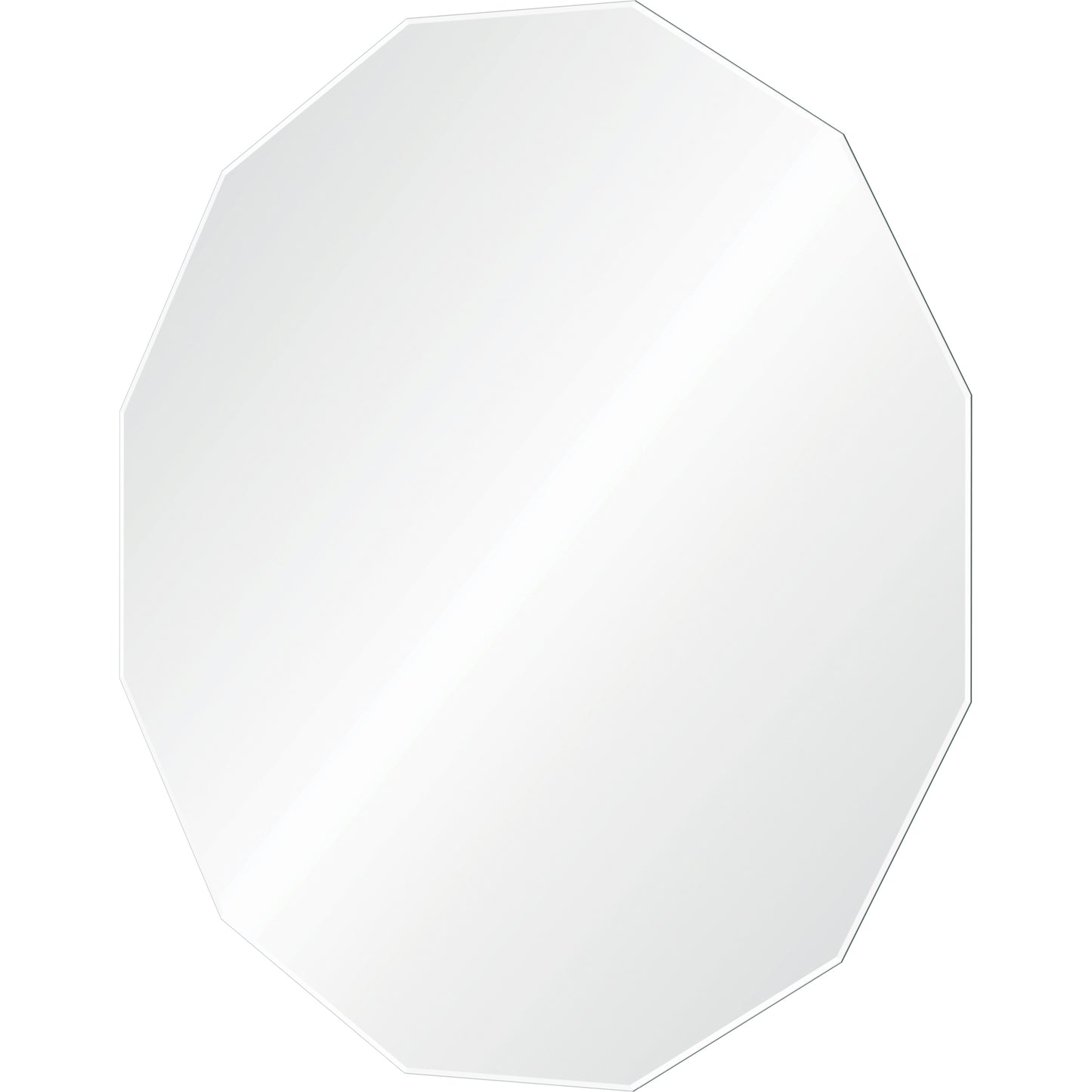 Ovada Round Mirror 40In.X 40In.X 0.5In.