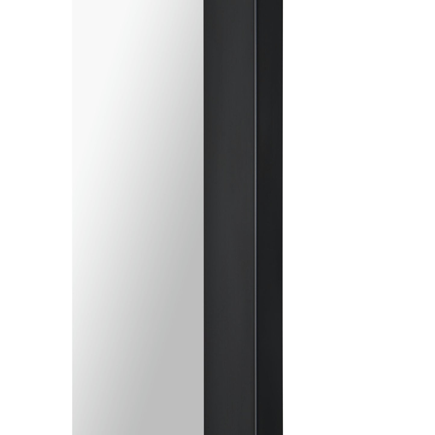 Salima Matte Black Iron Mirror (23.5X35.5)