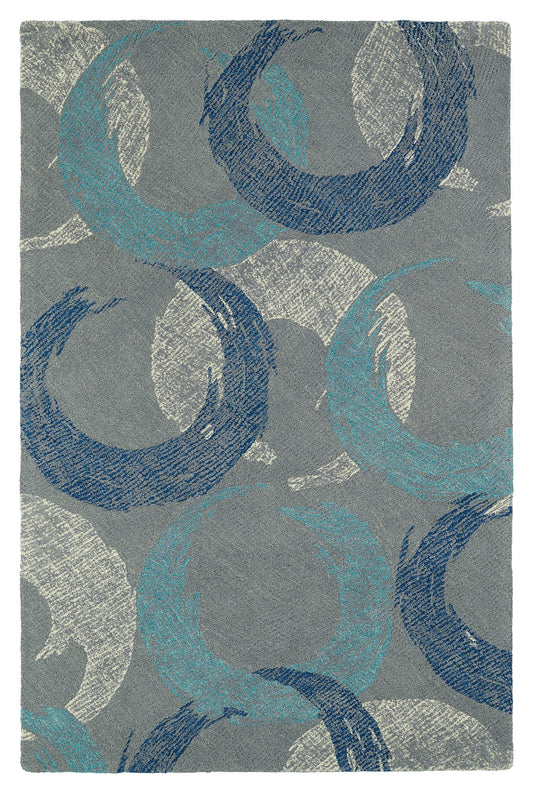 Kaleen Montage Collection MTG01-75 Grey Area Rug 9' x 12'