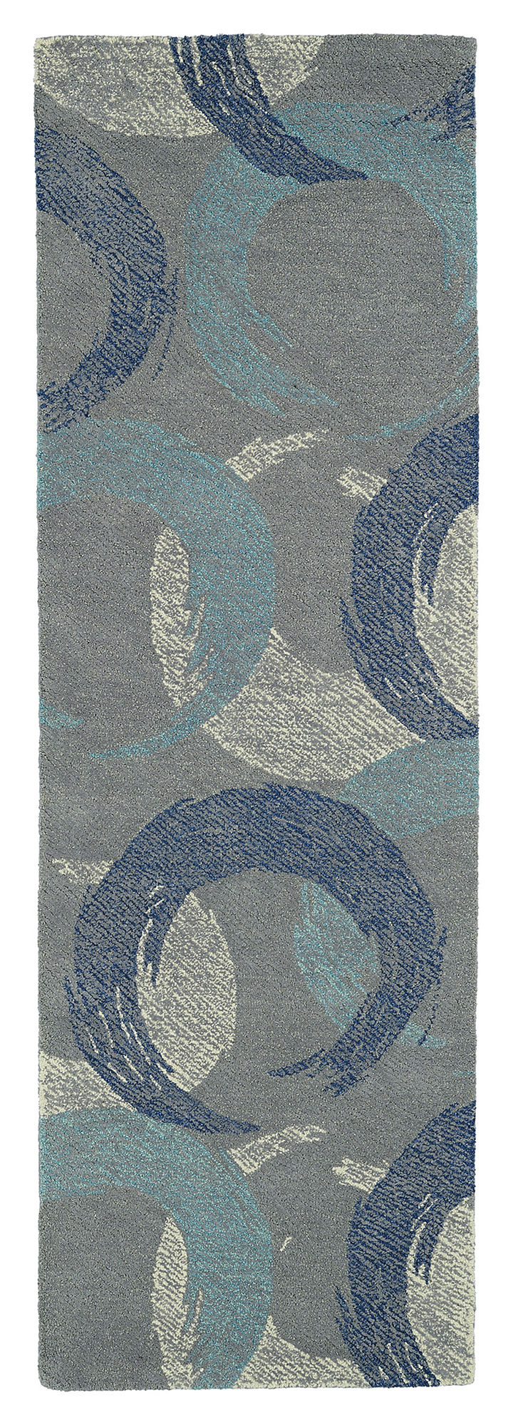 Kaleen Montage Collection MTG01-75 Grey Runner 2'6" x 8'