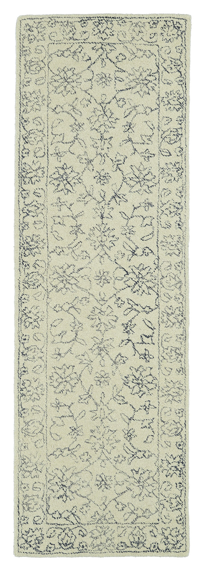 Kaleen Montage Collection MTG09-01 Ivory Runner 2'6" x 8'