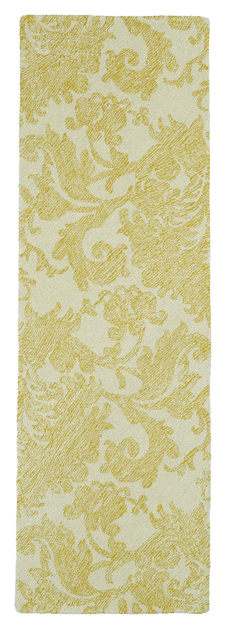 Kaleen Montage Collection Bright Gold Area Rug 5' x 7'9"