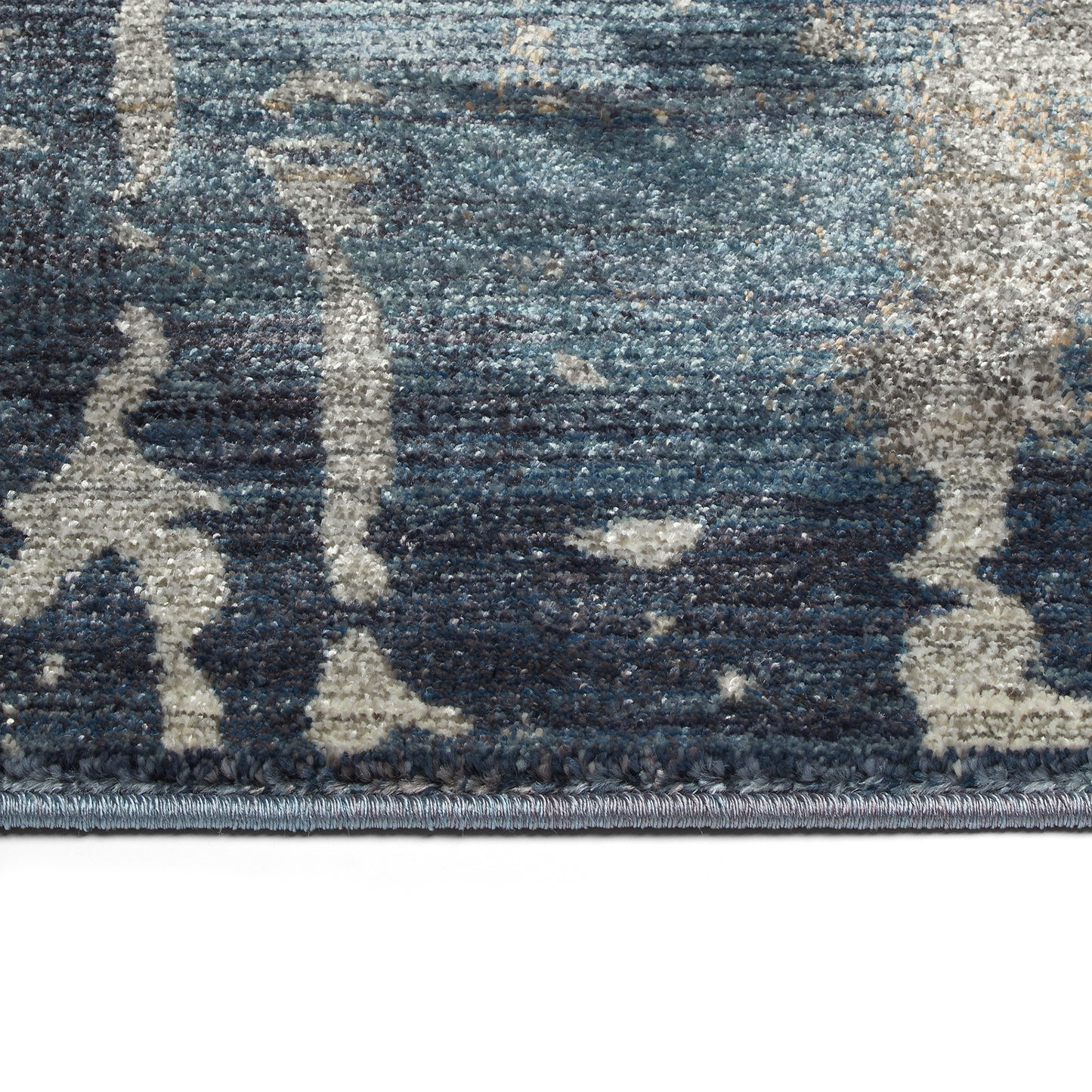 Kaleen Maya Collection MYA03-10 Denim Runner 2'3" x 11'7"