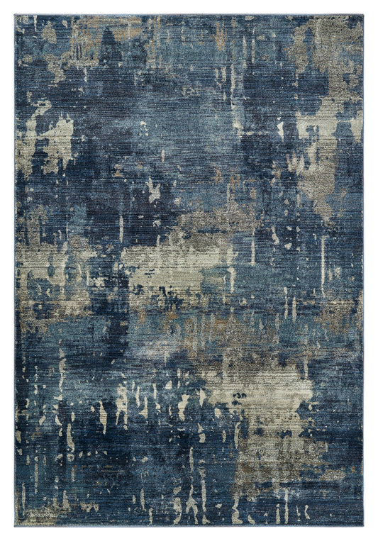 Kaleen Maya Collection MYA03-10 Denim Area Rug 6'3" x 6'3"
