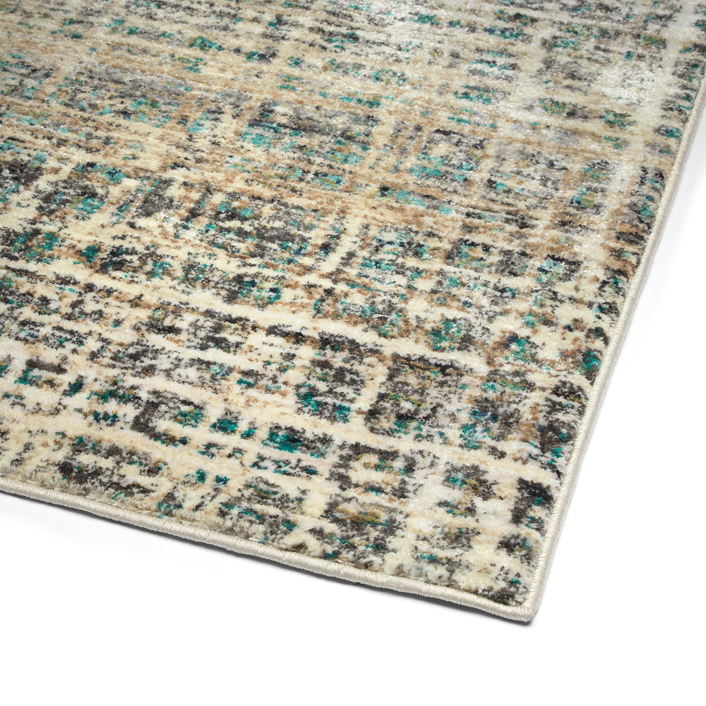 Kaleen Maya Collection Light Ivory Area Rug 8'4" x 11'7"