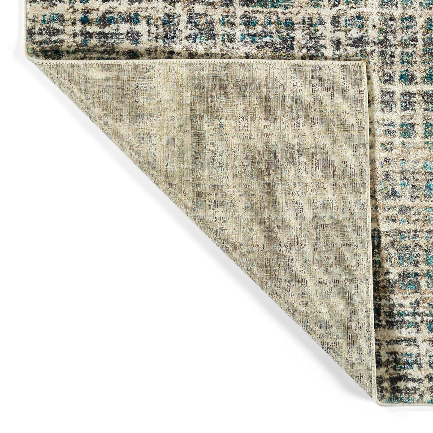 Kaleen Maya Collection Light Ivory Area Rug 7'10" x 10'10"