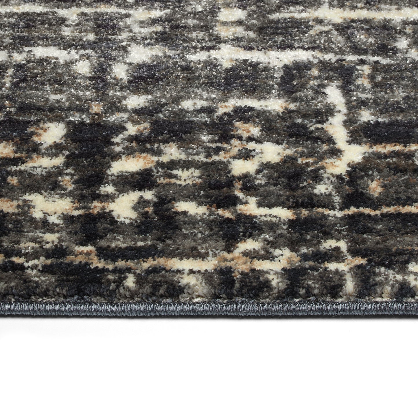 Kaleen Maya Collection Light Grey Throw Rug 1'10" x 2'6"