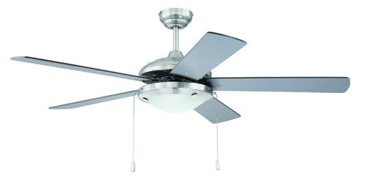 52" Nikia fan - Brushed Polished Nickel