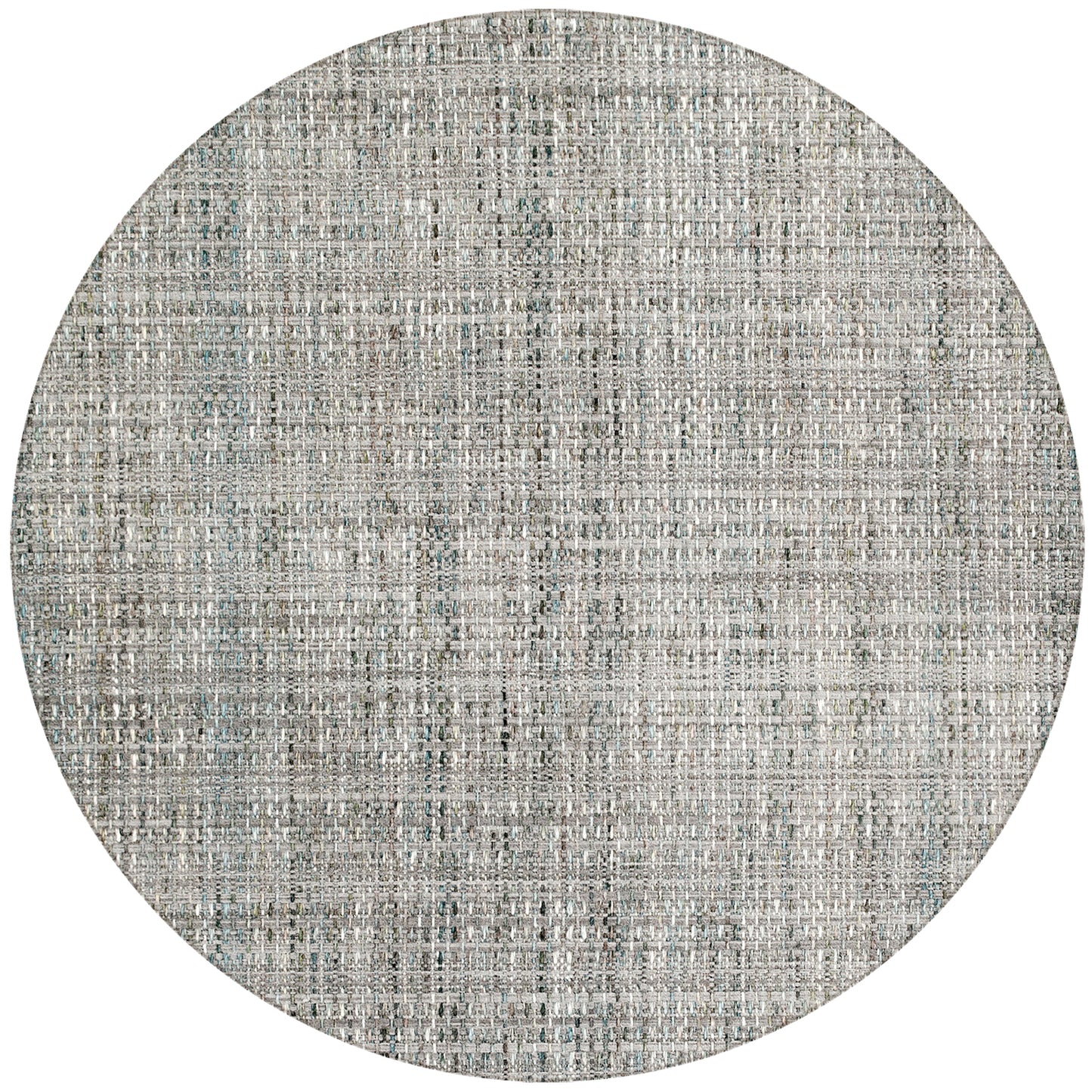 Nepal NL100 Grey 10' x 10' Round Rug