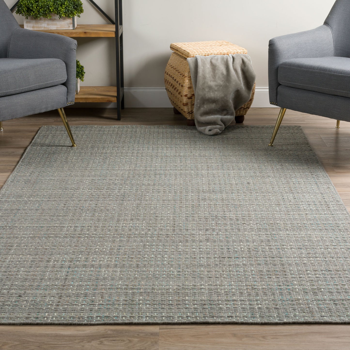 Nepal NL100 Grey 5' x 7'6" Rug