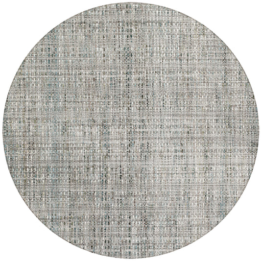 Nepal NL100 Grey 8' x 8' Round Rug