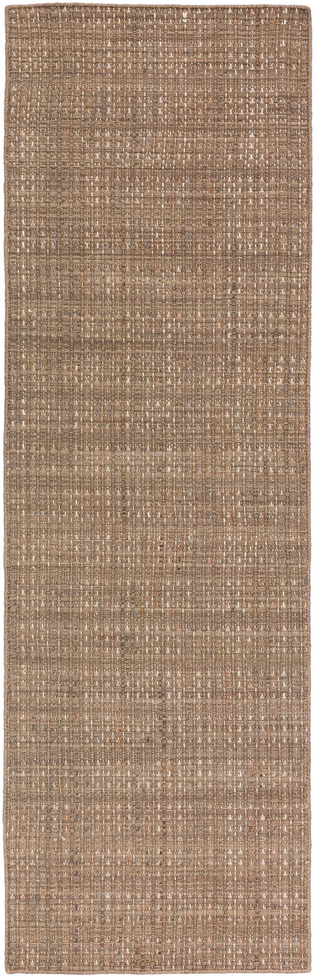 Nepal NL100 Mocha 2'6" x 10' Runner Rug
