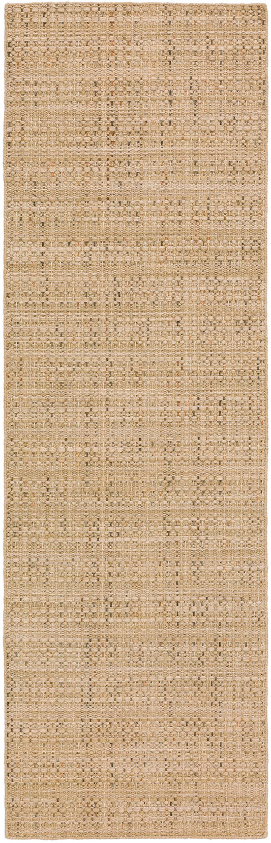 Nepal NL100 Sand 2'6" x 12' Runner Rug