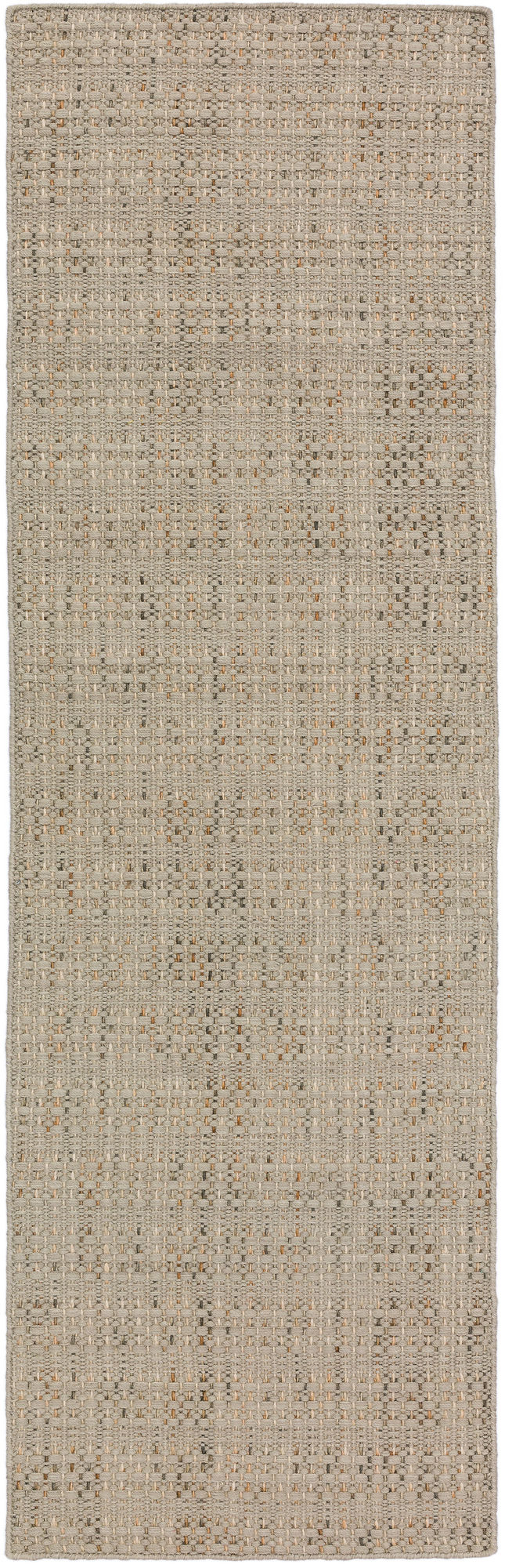 Nepal NL100 Taupe 2'6" x 16' Runner Rug