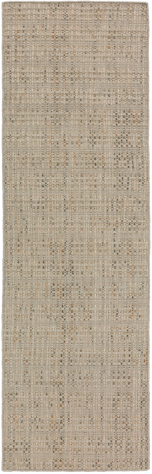 Nepal NL100 Taupe 2'6" x 20' Runner Rug