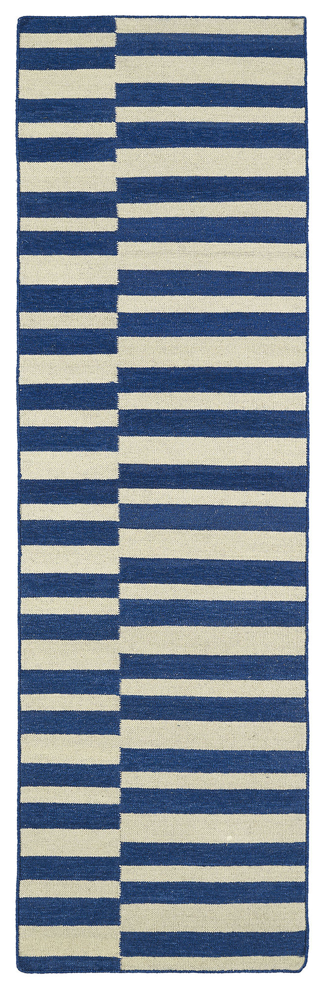 Kaleen Nomad Collection Dark Navy Runner 2'6" x 8'