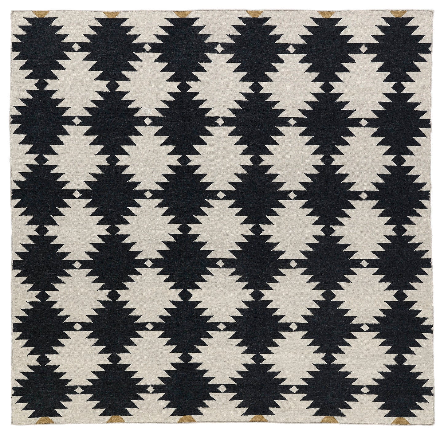 Kaleen Nomad Collection NOM02-02 Black Area Rug 8' x 8'