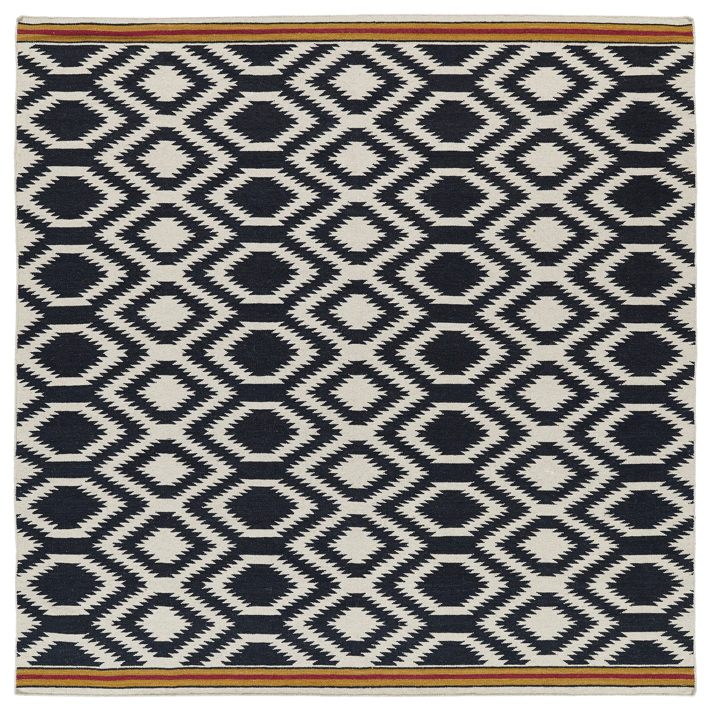 Kaleen Nomad Collection NOM04-02 Black Area Rug 3'6" x 5'6"