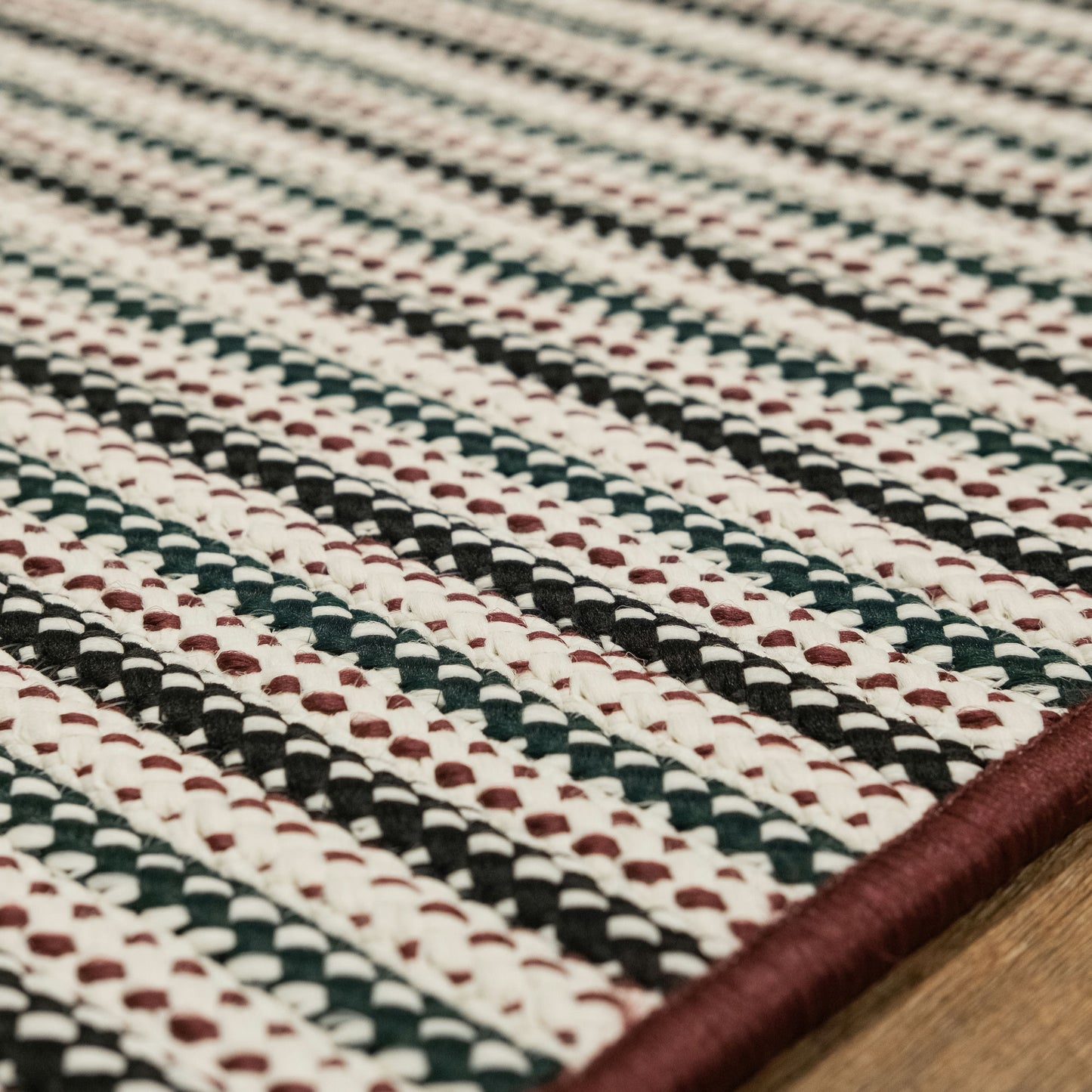 Noth Pole Multi Stripe Holiday Rug - Holiday Multi 27" x 46"