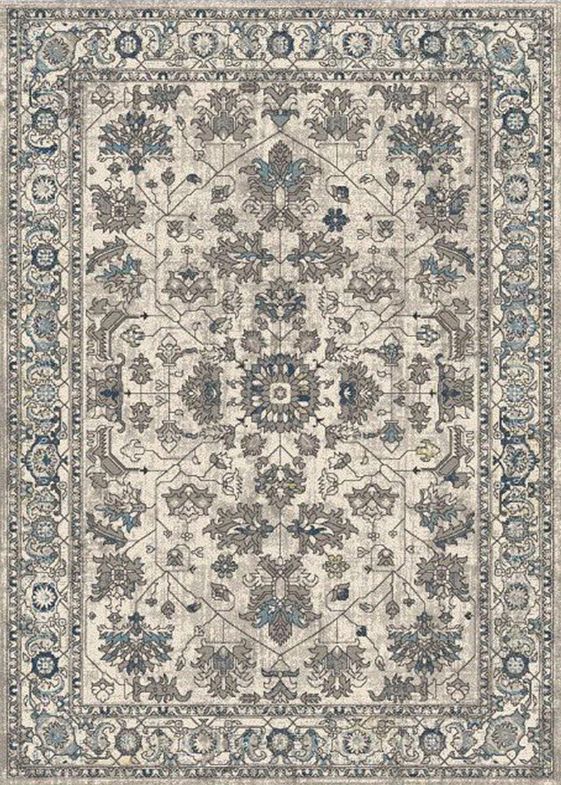 Couristan Nostalgia Garden Palace Antique Cream Rug 6'6" x 9'6"