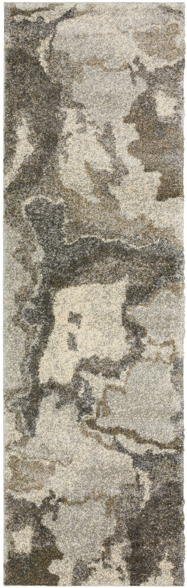 Orleans OR14 Taupe 2'3" x 7'5" Runner Rug