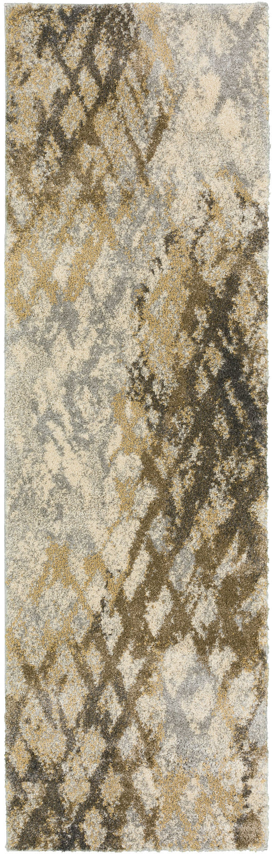 Orleans OR15 Silver 2'3" x 7'5" Runner Rug