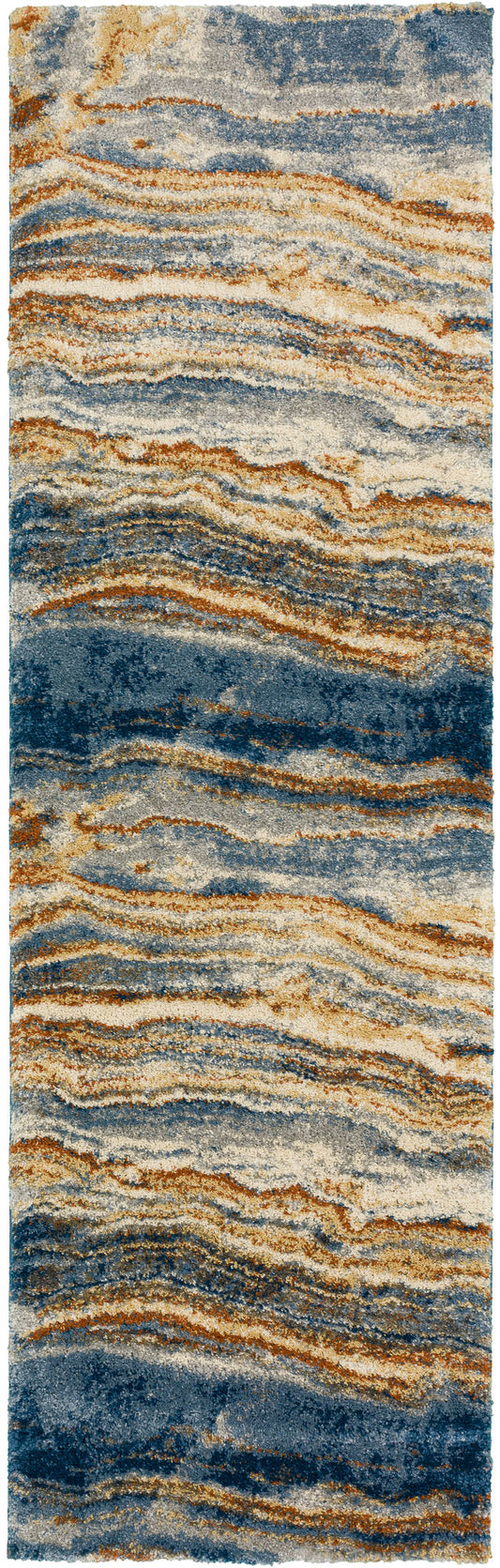 Orleans OR18 Multi 2'3" x 7'5" Runner Rug