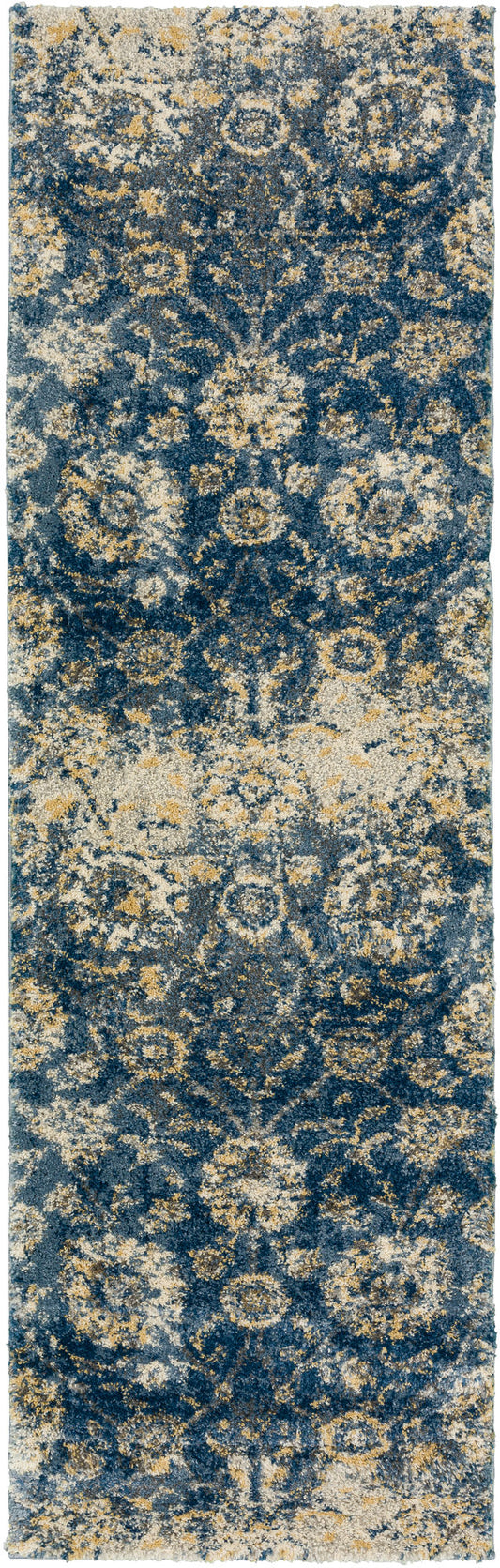 Orleans OR5 Indigo 2'3" x 7'5" Runner Rug