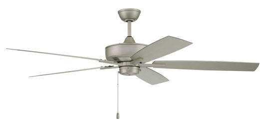 60" Outdoor Super Pro Painted Nickel finish, Nickel Blades