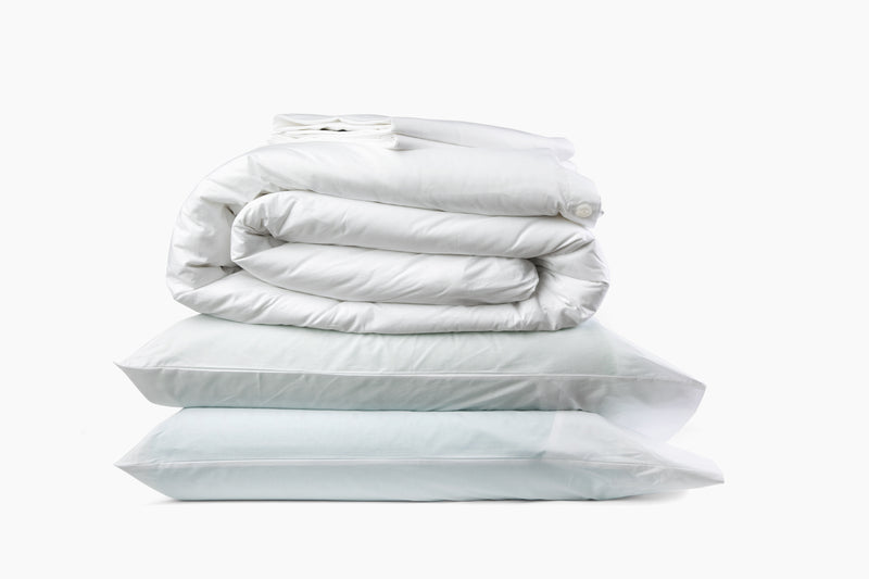 Blu Sleep Ostuni Duvet Cover King Size, White