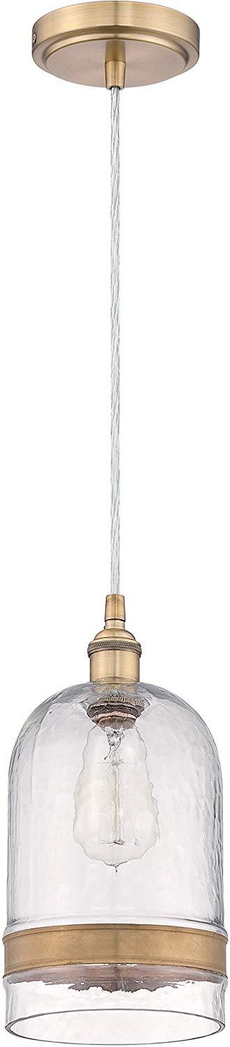 1 Light Mini Pendant with Cord in Antique Copper, P455AGC1