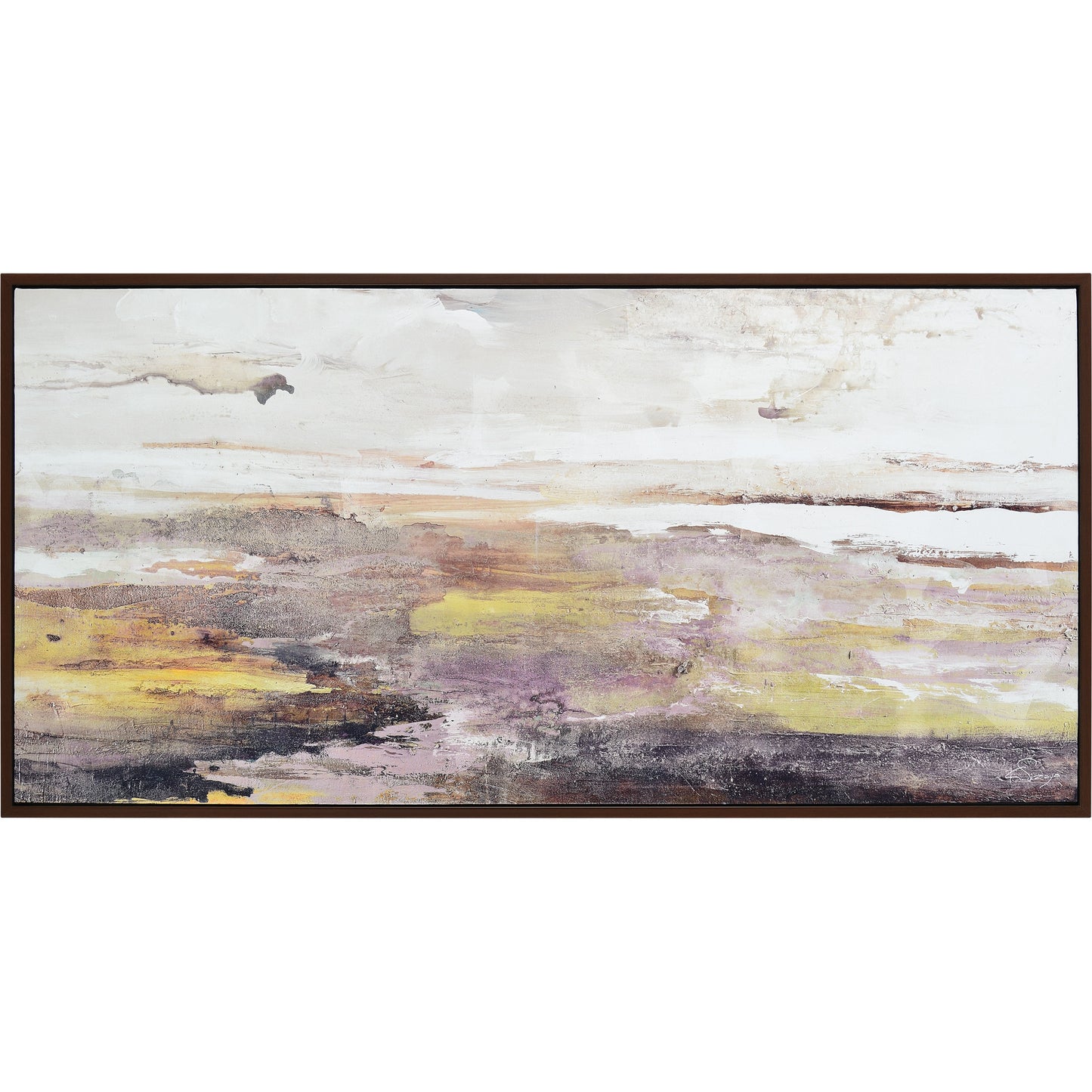 K.Sizaya Flatbush Rectangular Canvas - Wrapped 60 X 30 X 1.5