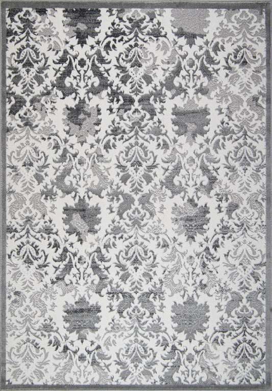 Paris-Pa025-Gray-5.3 X 7.6 Area Rug