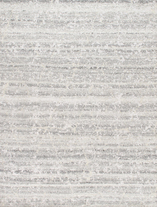 Pasargad Home Vogue Collection Silver Wool Area Rug - 10'0" X 13'10"